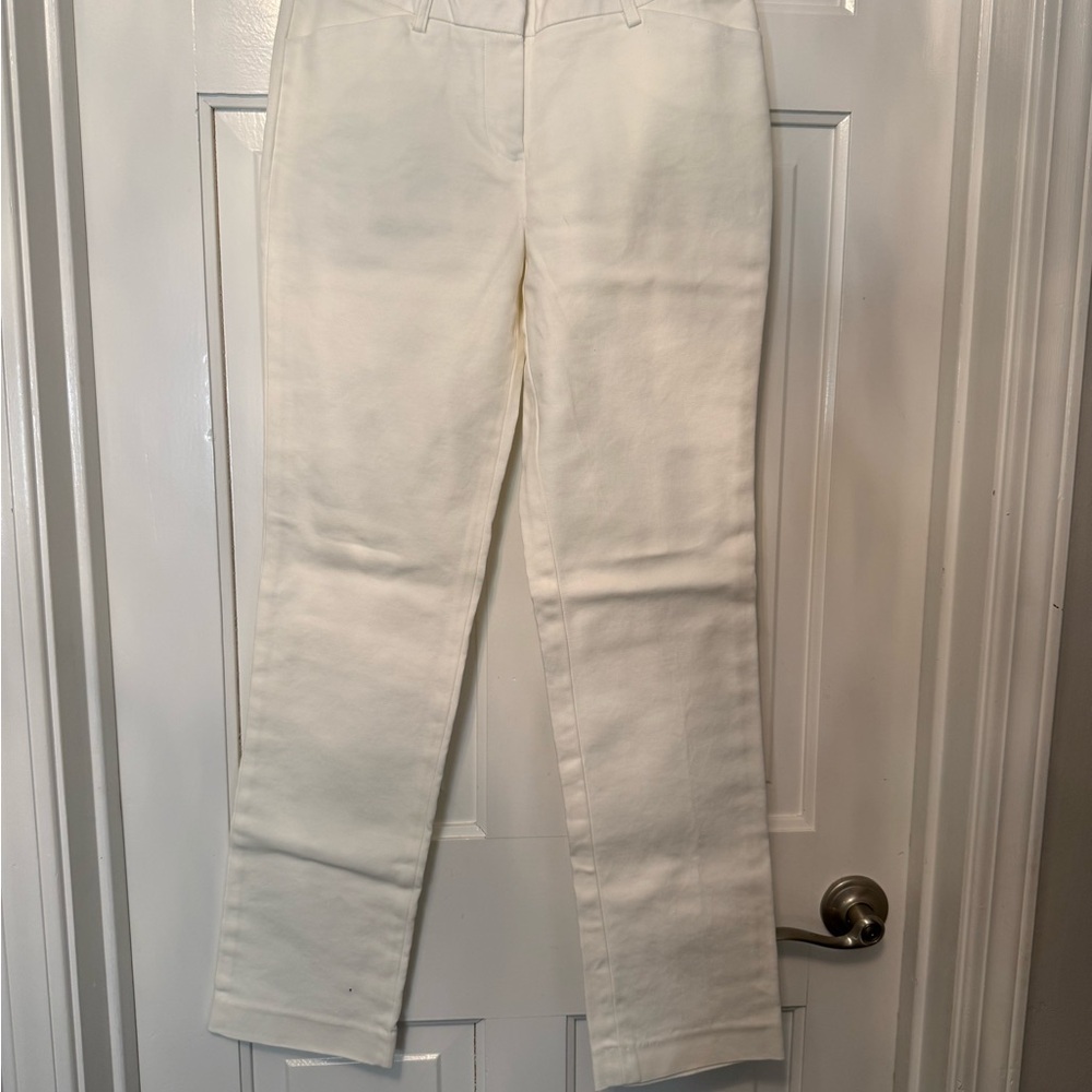 Willi Smith Off-White Straight Leg Pants